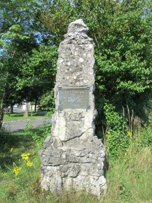 Gedenkstein in Krottensee